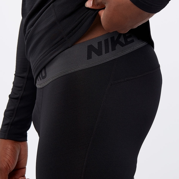 NIKE PRO THERMA TIGHTS LEGGINGS MEN'S S SMALL NEW - Picture 3 of 5